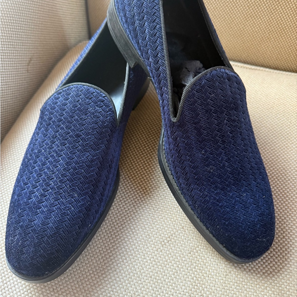 Men's Blue Loafers
